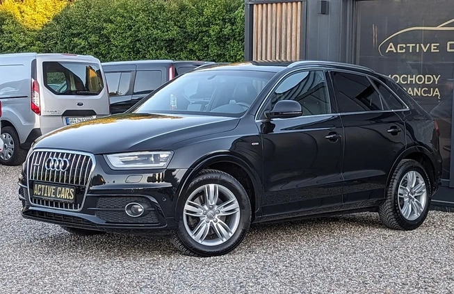 Audi Q3 cena 64999 przebieg: 184125, rok produkcji 2013 z Bełżyce małe 436